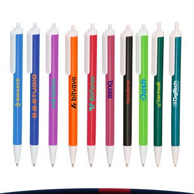 Raimi Retractable Plastic Pens